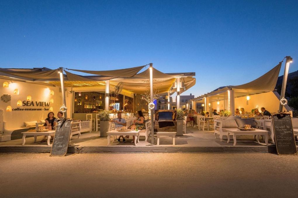 Sea View Beach Hotel (Adults Only) Perivolos  Luaran gambar
