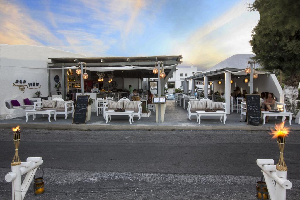 Sea View Beach Hotel (Adults Only) Perivolos  Luaran gambar